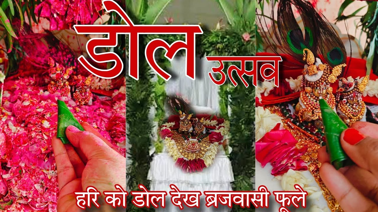 Dolotsav / dol ke pad / dol ke darshan / Pushtimarg / Holi / Shrinathji / Nathdwara / holi ke rasiya