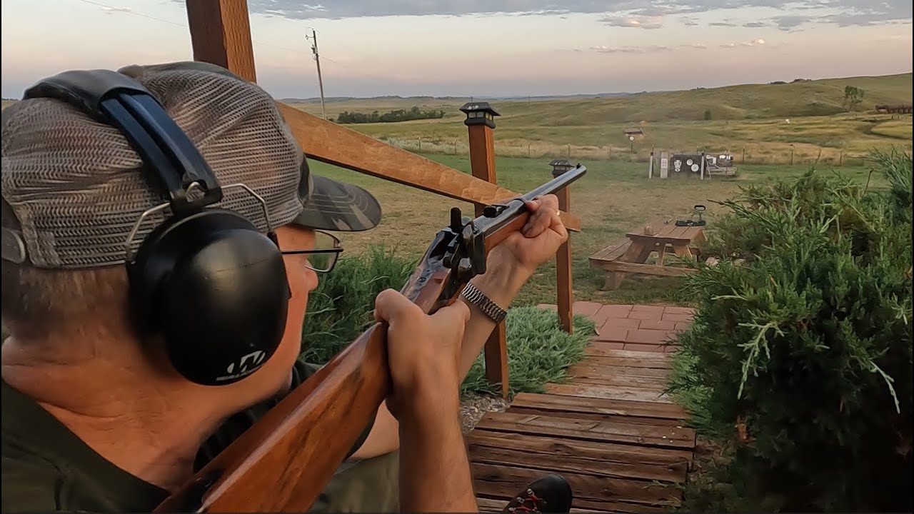 Cabin Recoil: Sharps Carbine Echoes from the Porch!