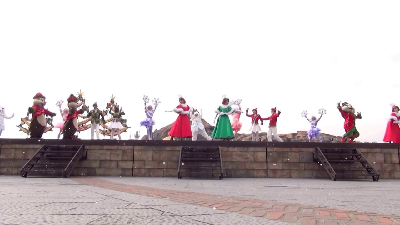 [TDS] 2017 パーフェクトクリスマス [2回目ミッキー広場座り最前センター 固定撮]