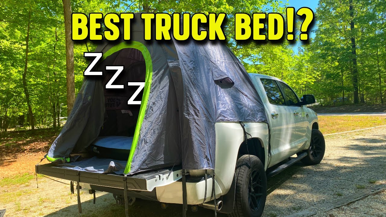 The BEST Mattress For TRUCK CAMPING! JOYTUTUS BED REVIEW!