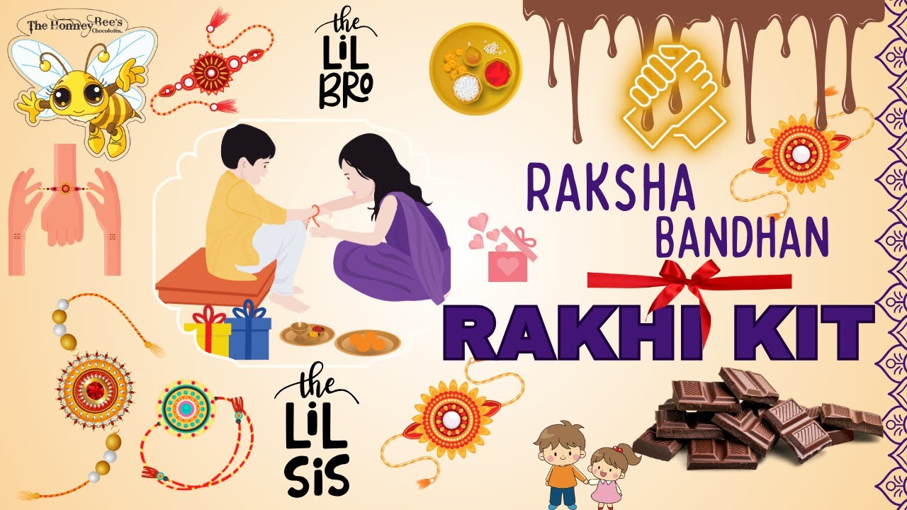 The Raksha Bandhan Chocolate Making Kit  @Thehonneybeeschocolates