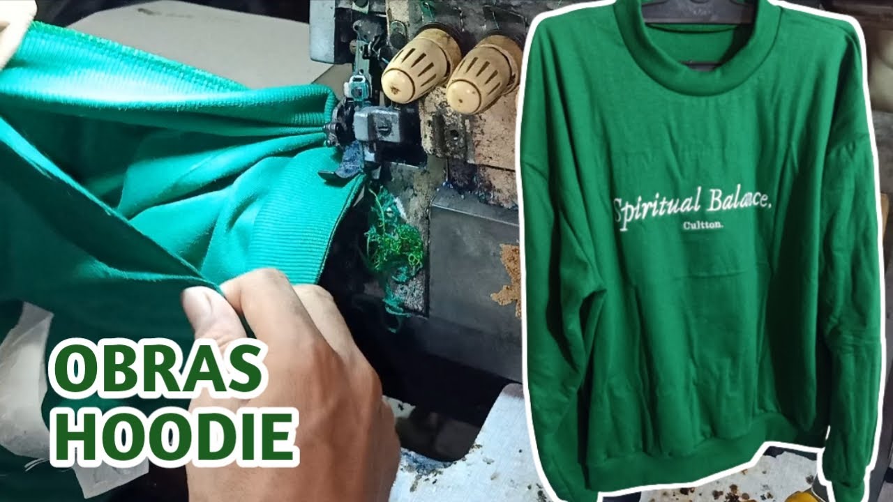 Tips ❗cara obras Hoodie || cepat dan mudah untuk pemula