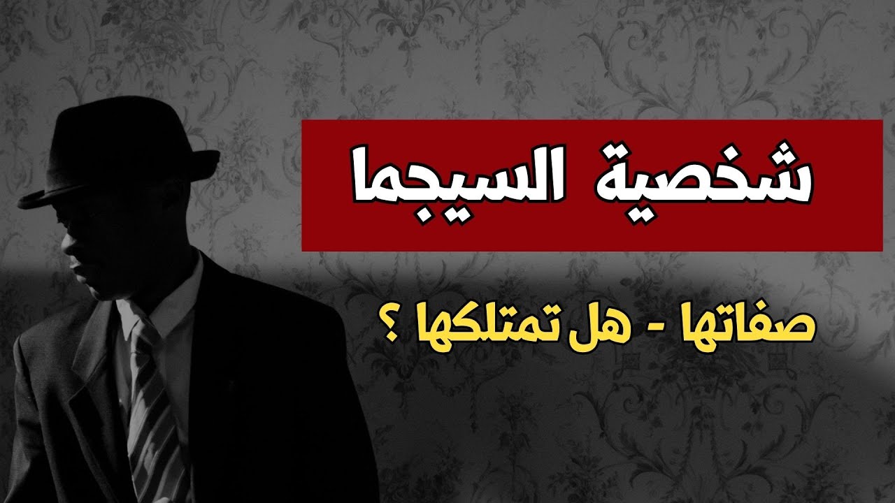 شخصية السيجما - صفاتها - هل تمتلكها - لماذا تنجذب النساء لرجل السيجما ؟