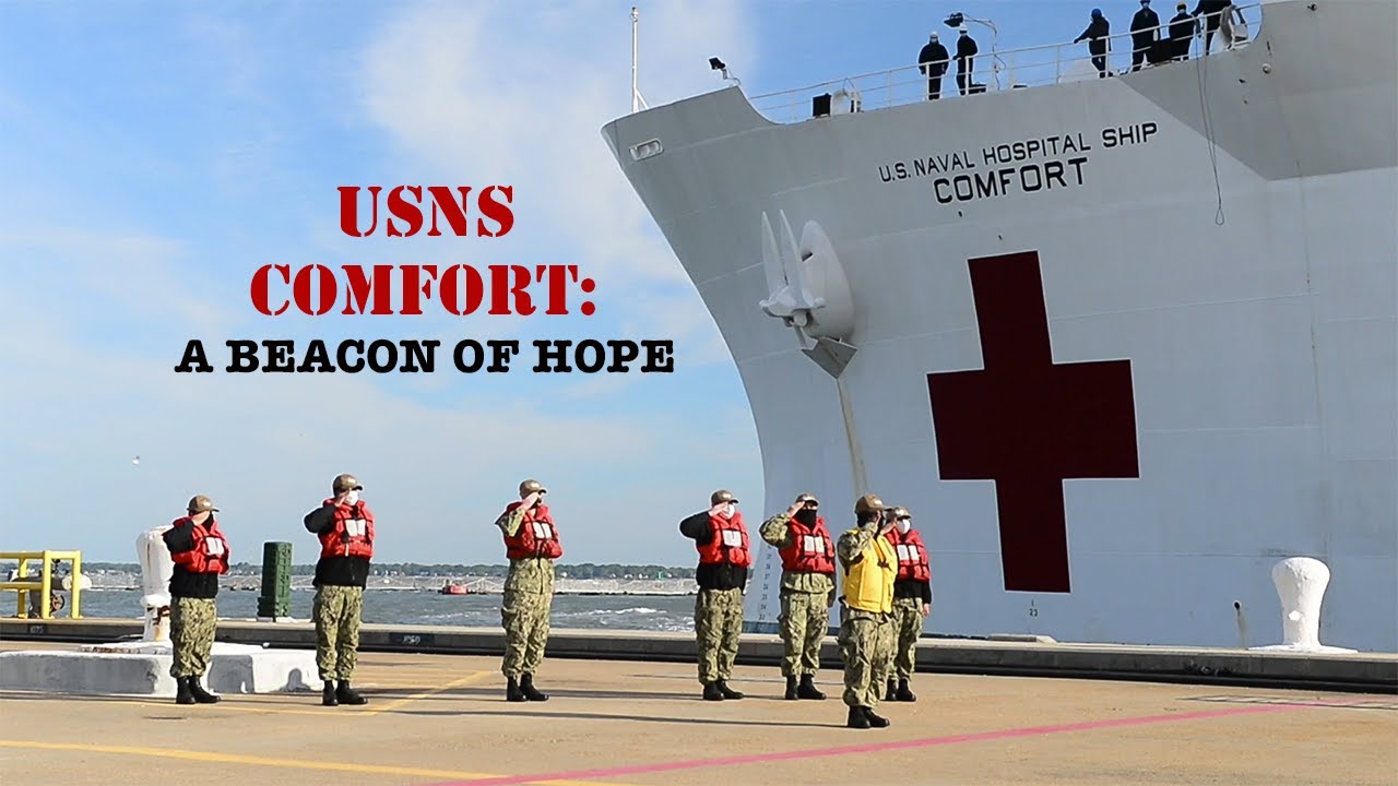 See what happens aboard the hospital ship USNS Comfort