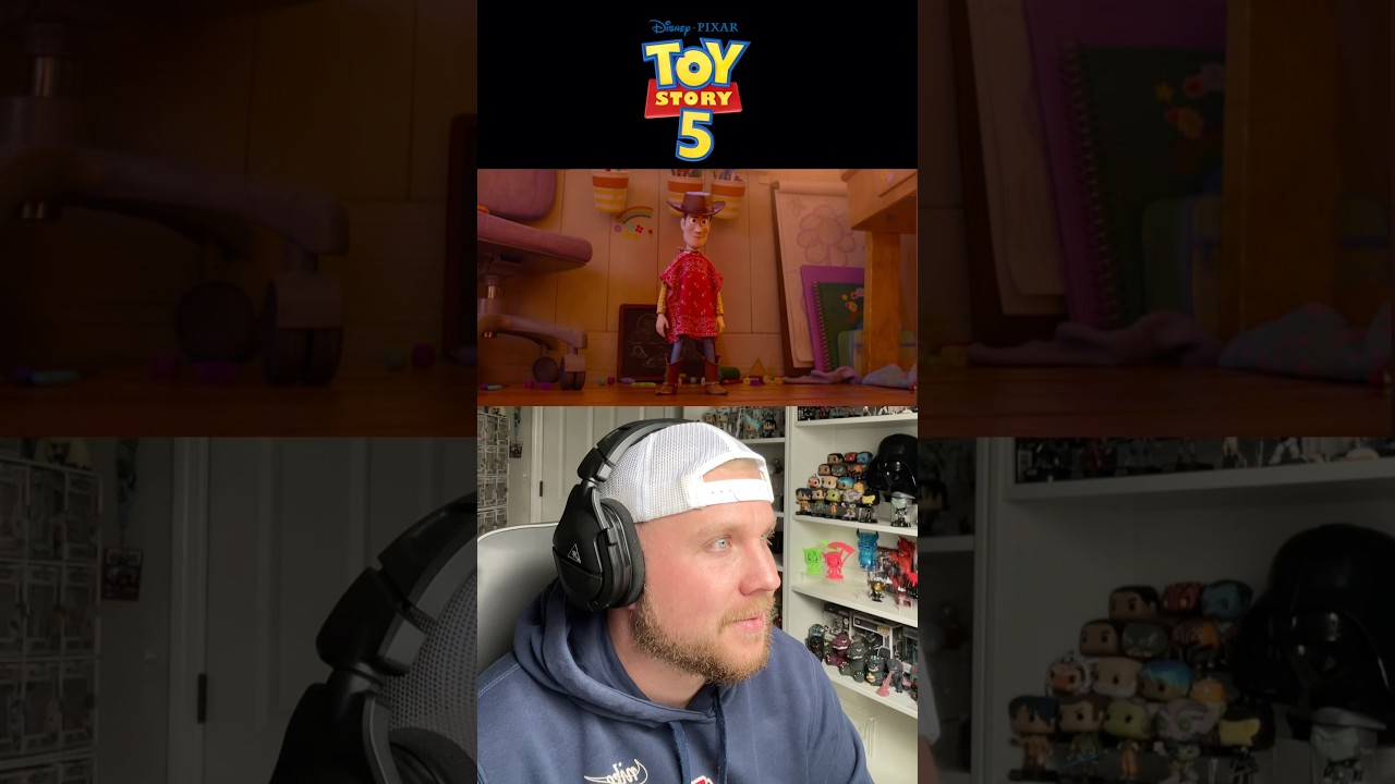 Woody&rsquo;s Balding? #toystory5 #toystory #trailerreaction #disney #pixar #movie #reaction #fyp