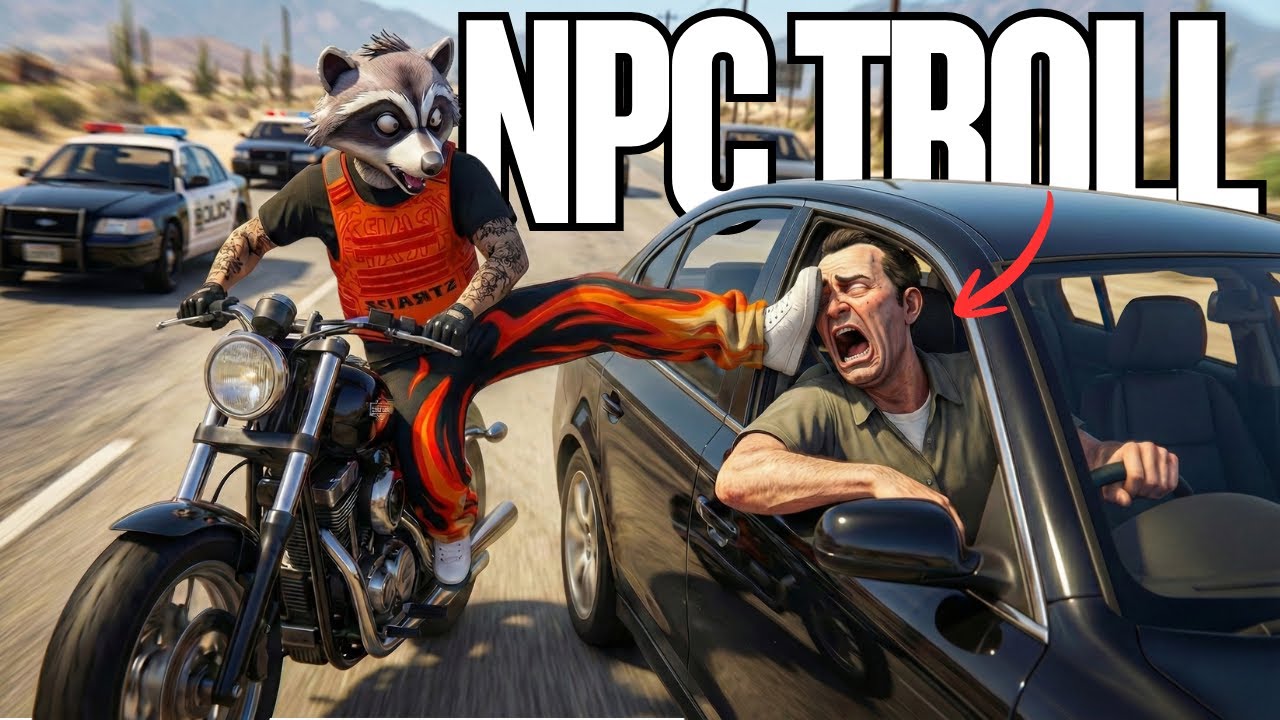 Baiting NPC to troll them!!