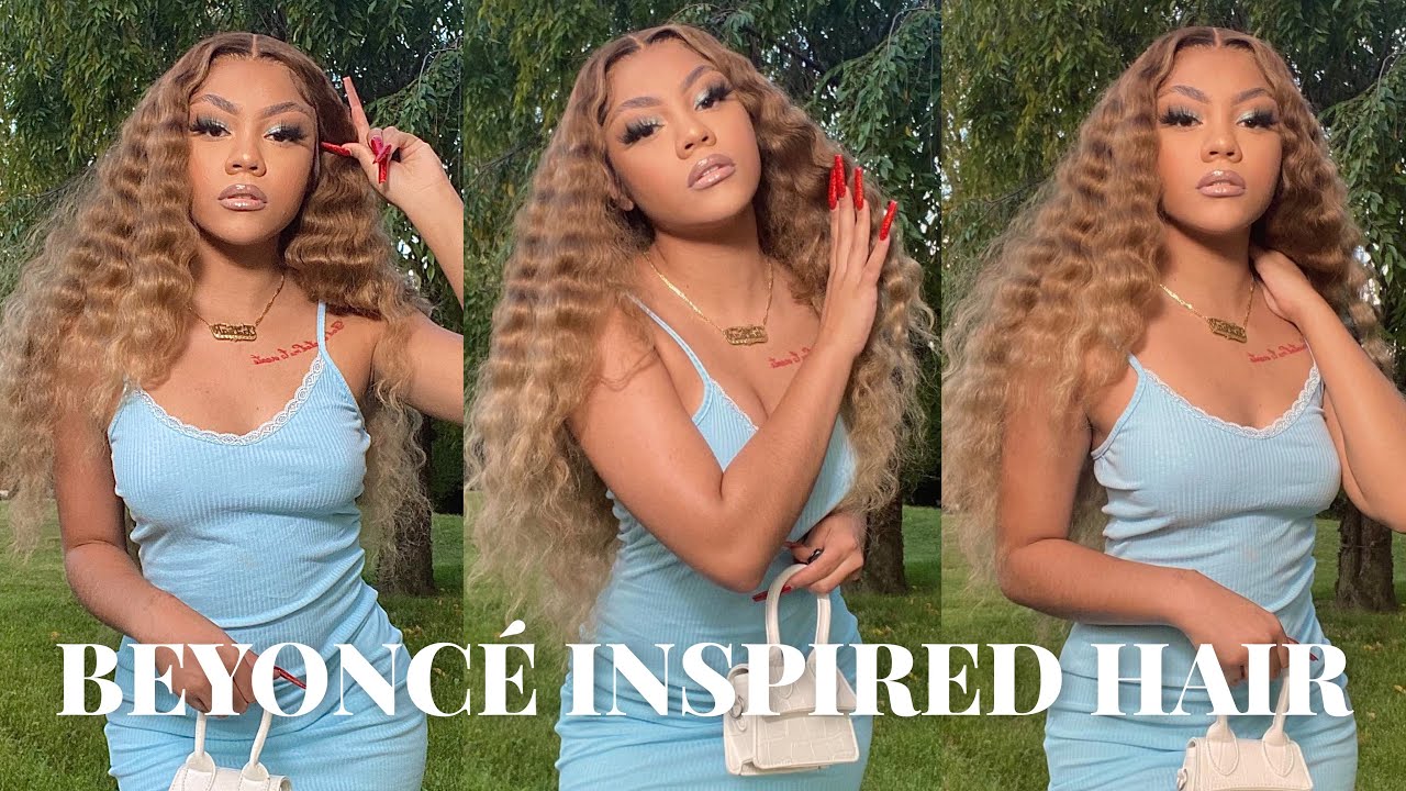 Beyoncé????? Inspired Hair | Color, Install, + Style | Yolissa Hair