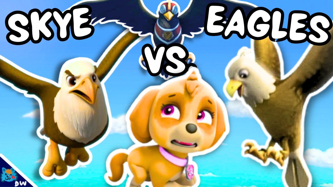 Every Time Skye Has Faced an EAGLE! 🦅(Paw Patrol)