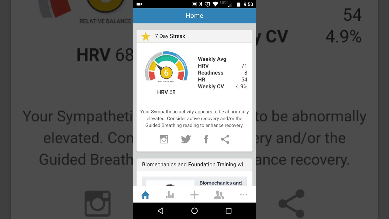 Elite HRV basic stuff