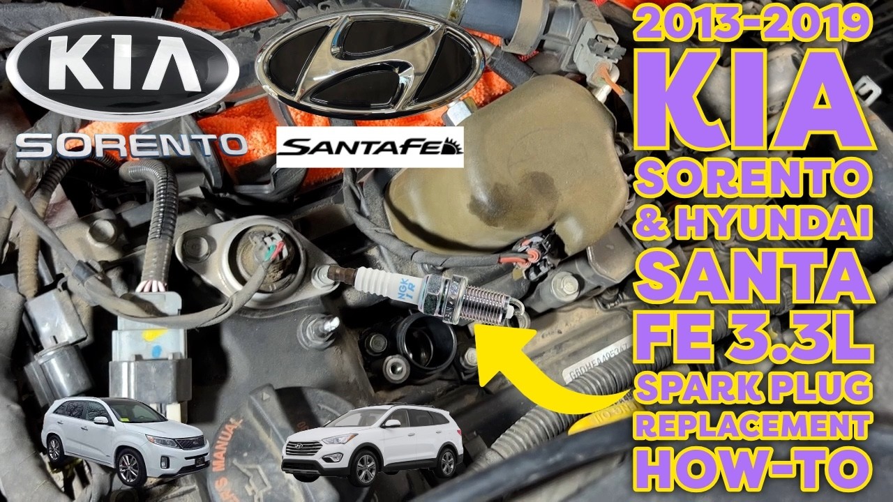 2016 Kia Sorento 3.3L Spark Plug Replacement How-To