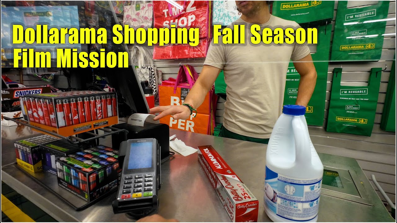 Dollarama Fall selection Shopping. experience - Toronto