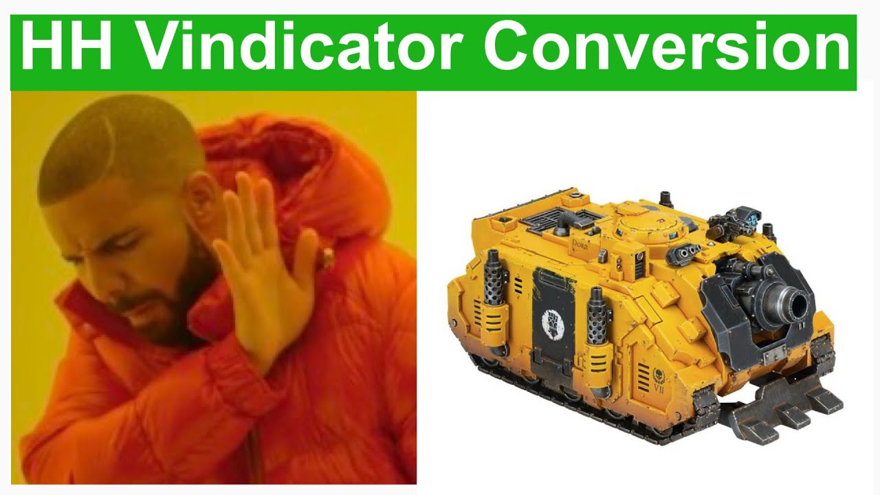 Space Marine Horus Heresy Vindicator Conversion