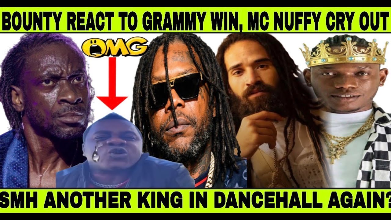 LOOK! BOUNTY KILLA GLAD KEZAMDI WIN THE GRAMMY, VYBZ KARTEL MC ANGRY YF! PINK PANTHER TELL HIM SYM