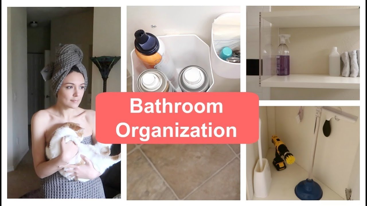 Minimalist Bathroom Organization