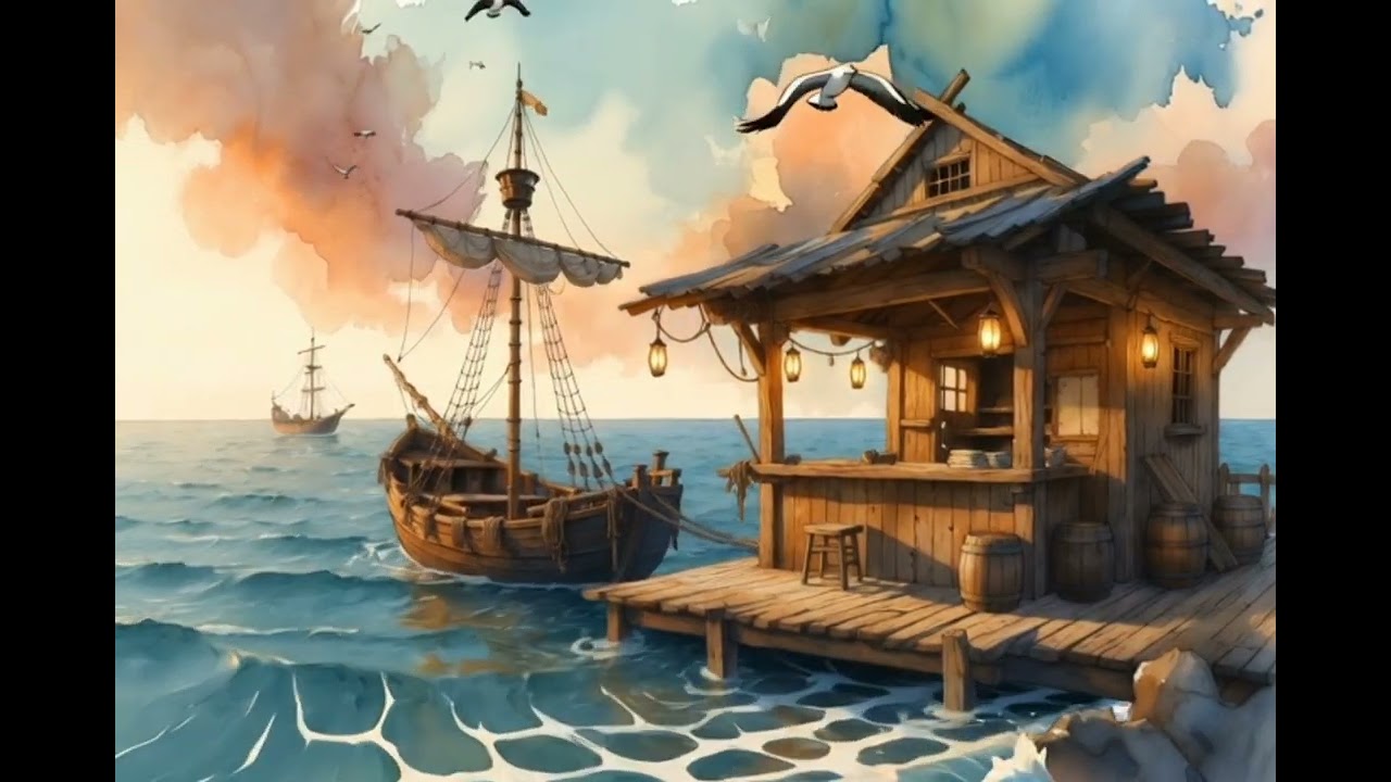 “Not all pirates chase gold… some chase the horizon.
