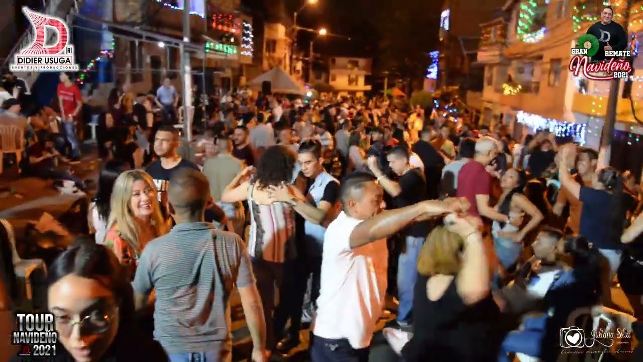 BAILANDO EN LA CALLE CON DIDIER ÚSUGA. 25 DE DICIEMBRE 2021 (Manrique Oriental, La Marina)