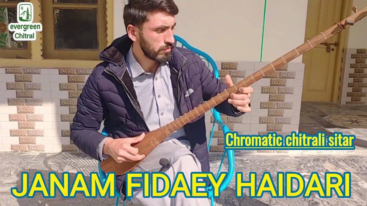 Janam Fidaye Haidari ||Sitar cover|| by SiddeeqJaan #chitralichromaticsitar
