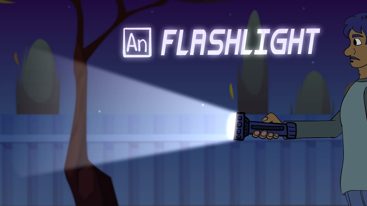 How to Create Torch Light / Flashlight Animation in Adobe Animate [HINDI] | @Dream2animate