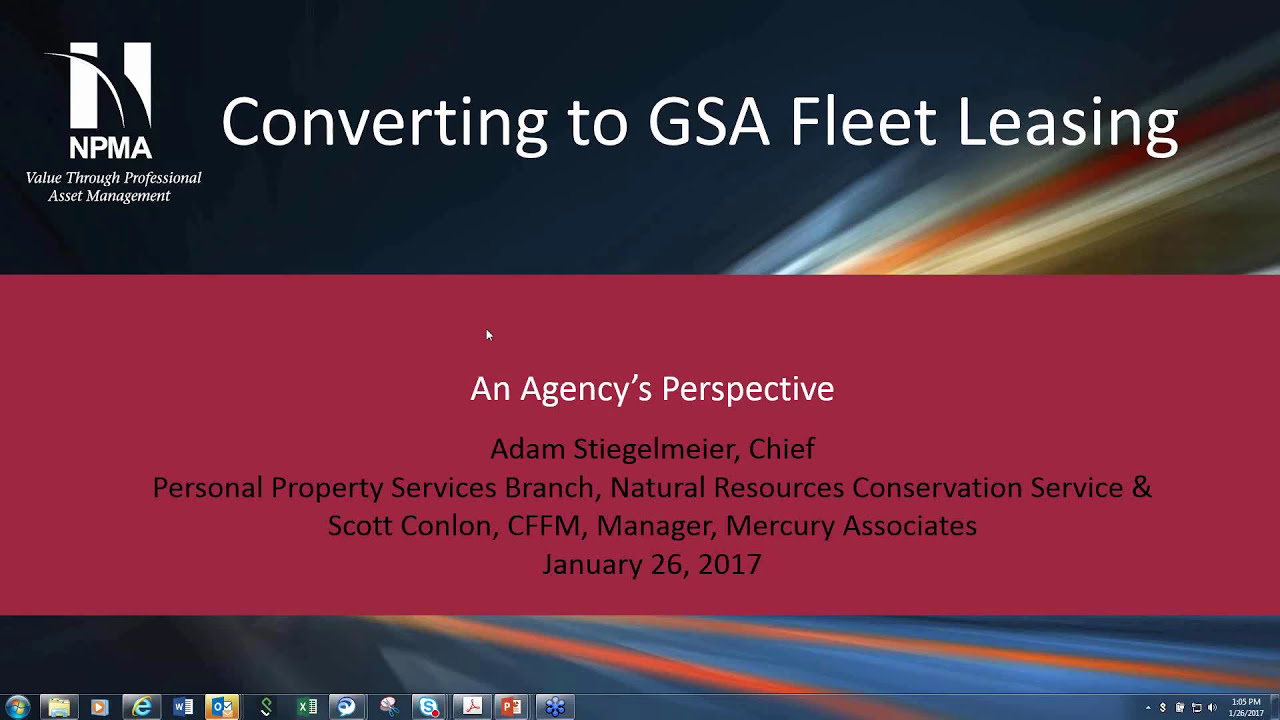 Conversion to GSA Fleet Leasing from an Agency&rsquo;s Perspective