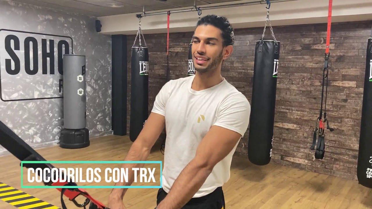 Ejercicios de espalda con TRX