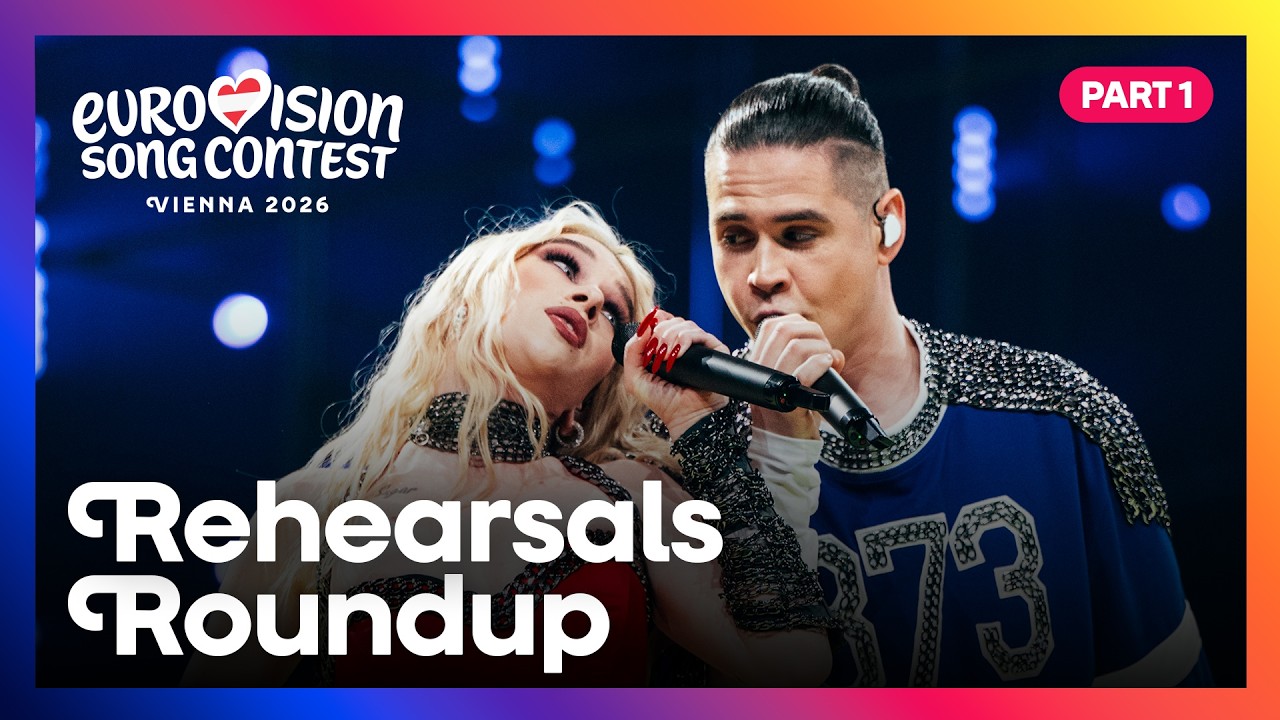 Eurovision Song Contest 2026 - Rehearsals Roundup - Part 1 | #Eurovision2026