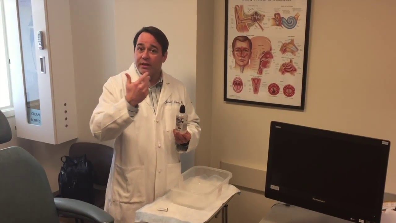 Dr. Adappa and Dr. Palmer teach you How to do Nasal Irrigation