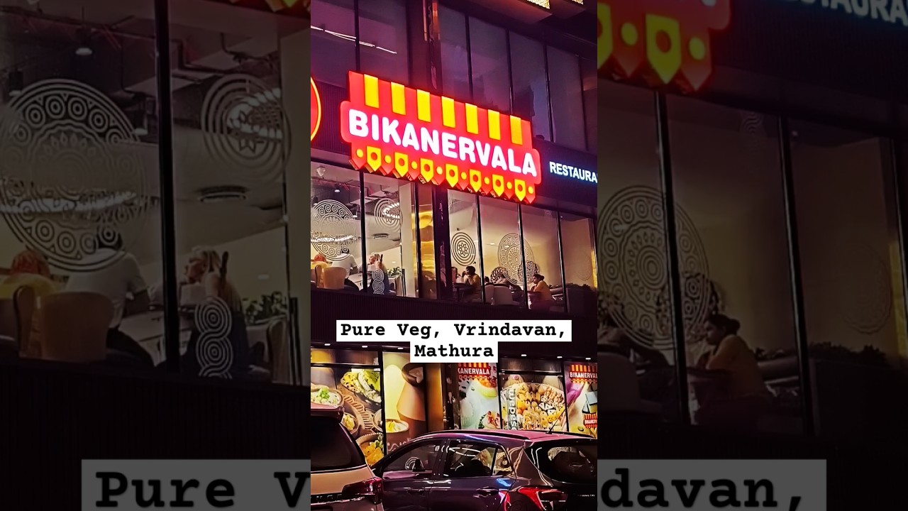 Bikanervala Resturant Next to Prem Mandir Vrindavan Mathura #review