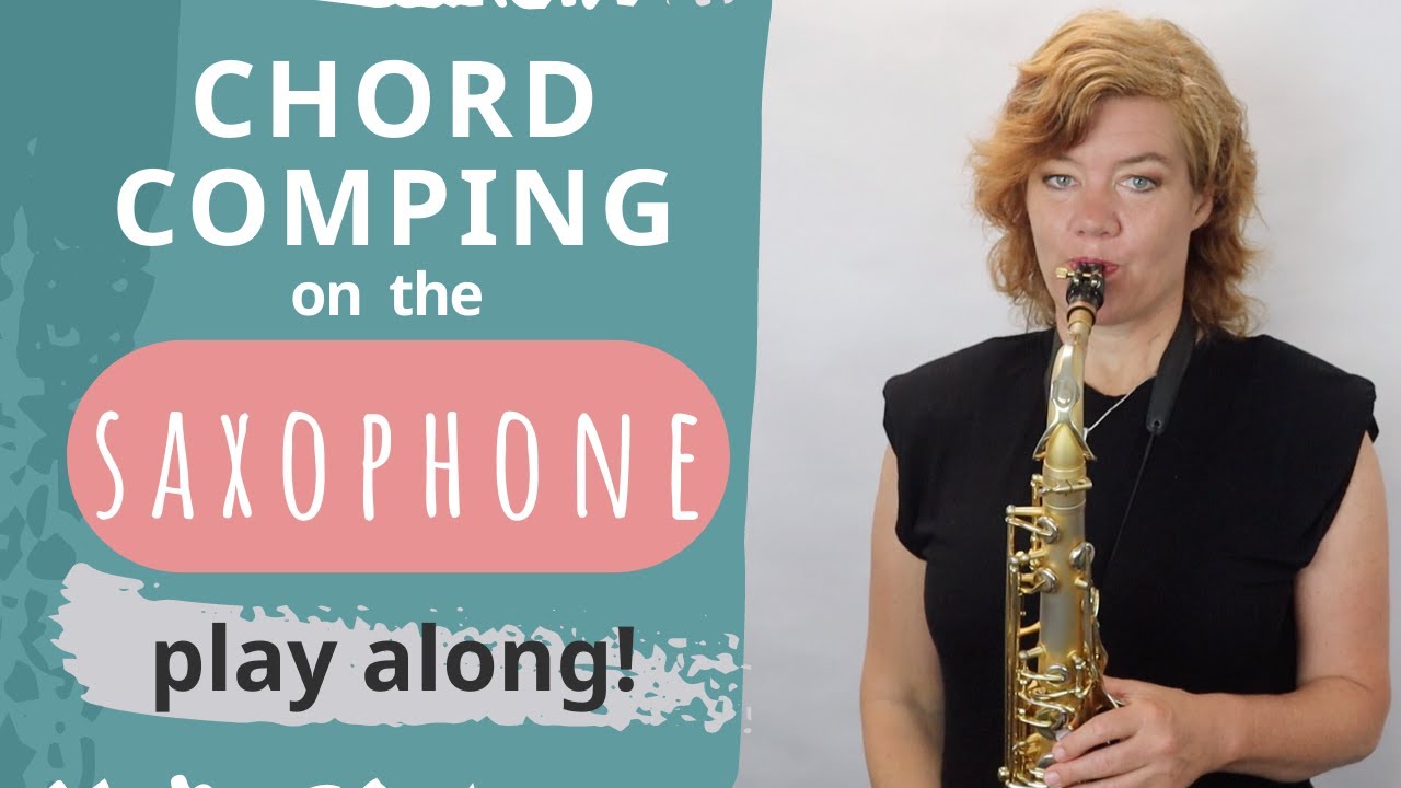 How to create a two chord accompaniment on the saxophone with this simple trick - play along!