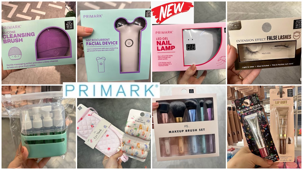 Primark makeup and beauty products new collection / January 2025