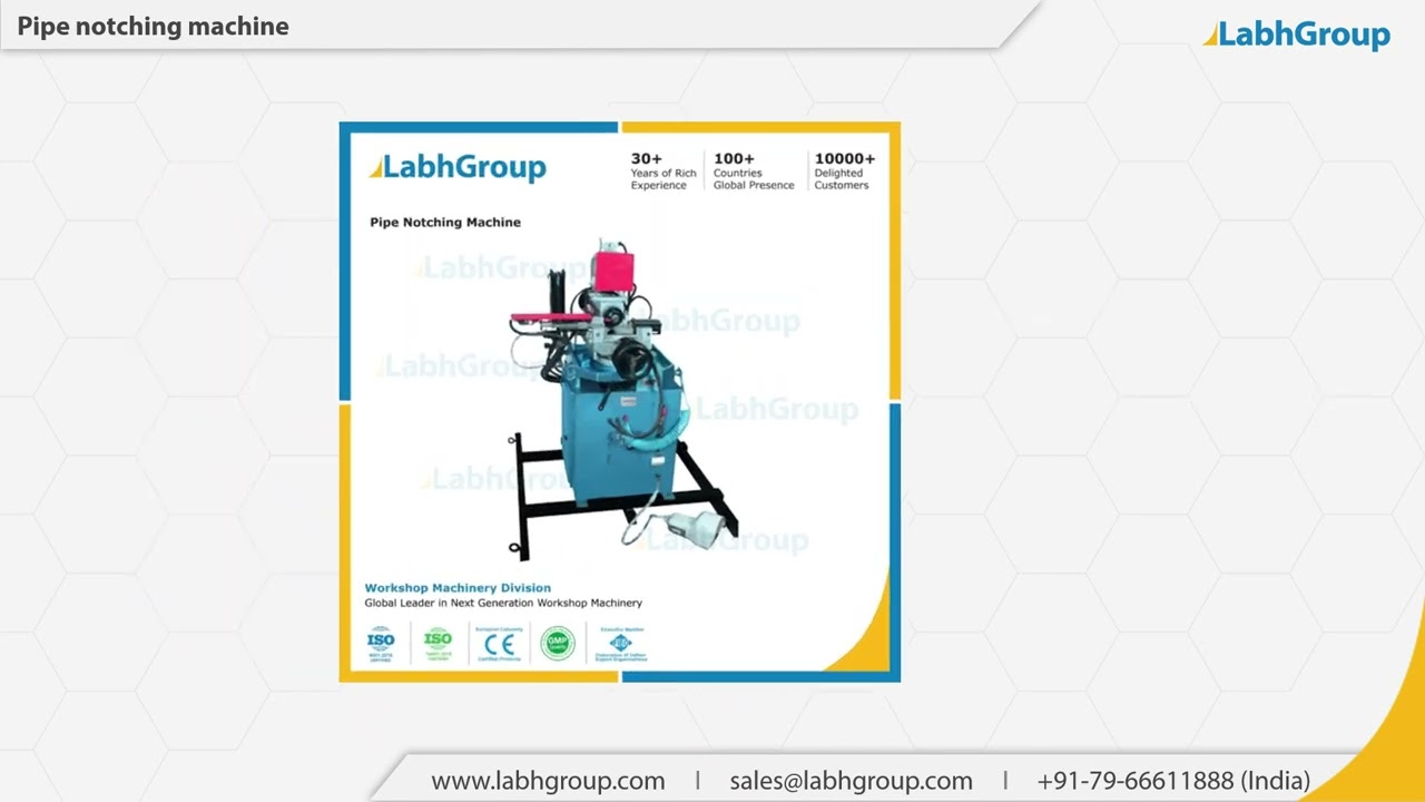 Pipe notching machine | Labh Group