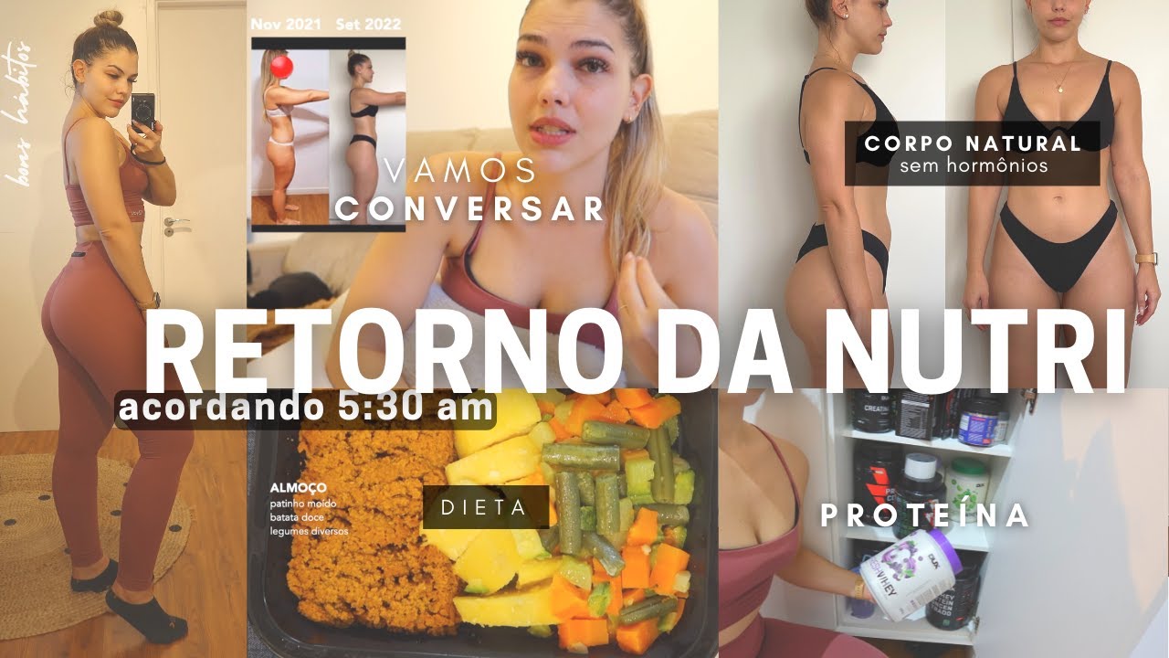 ACORDANDO 5h30am | RETORNO DA NUTRI, NOVA DIETA E BONS HÁBITOS