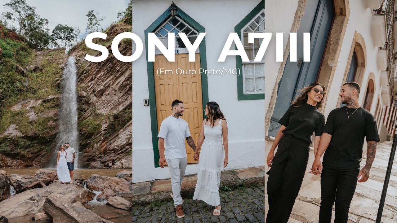 SONY A7III + ENSAIO PRÉ WEDDING EM OURO PRETO/MG