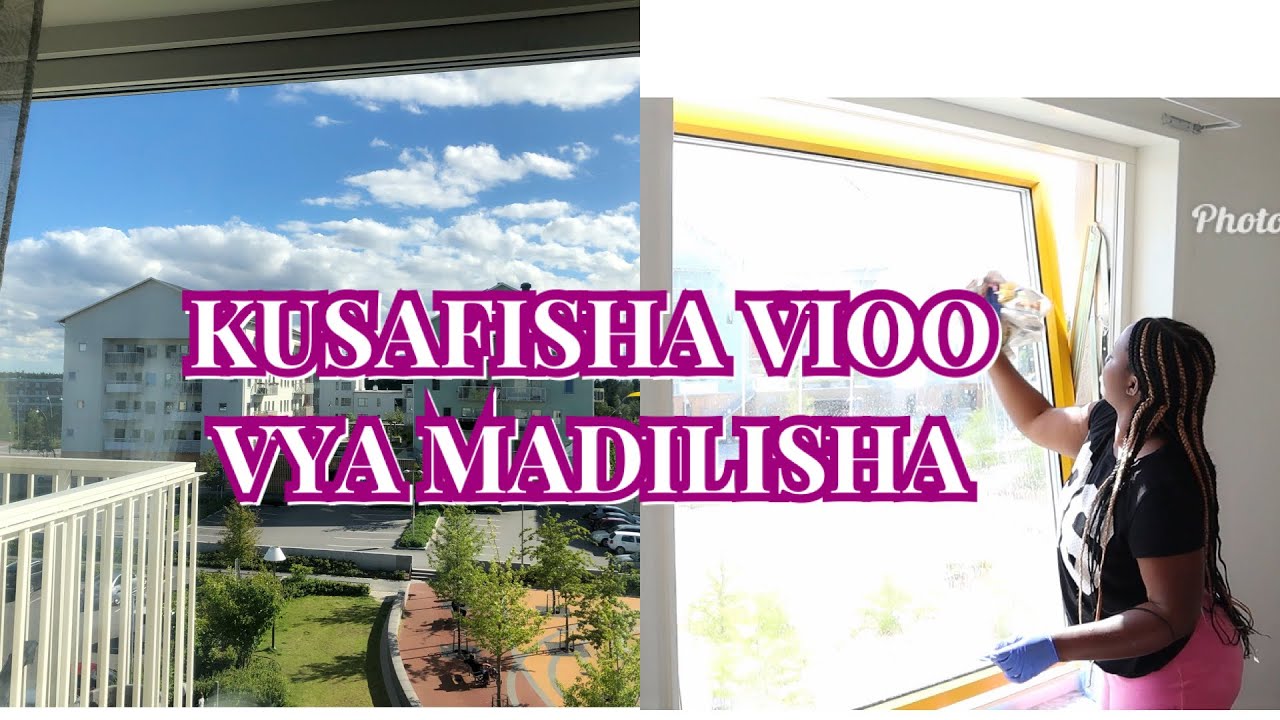 Jinsi ya kusafisha vioo vya madirisha na milango kwa njia rahisi sana !!