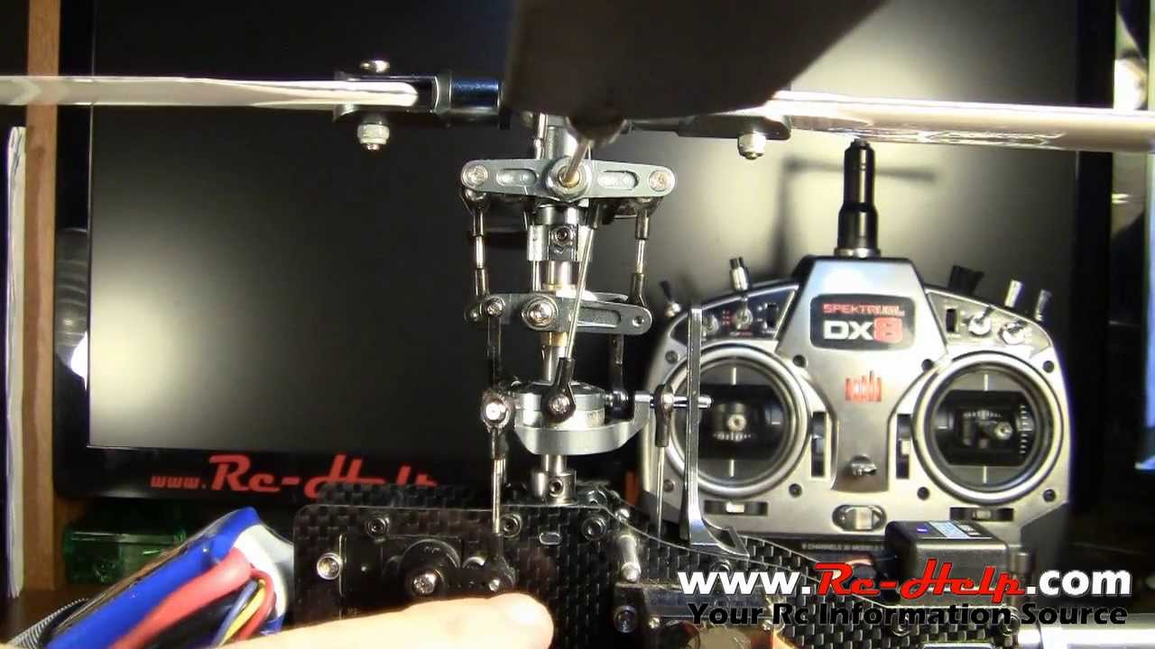 Complete Flybar Head Setup