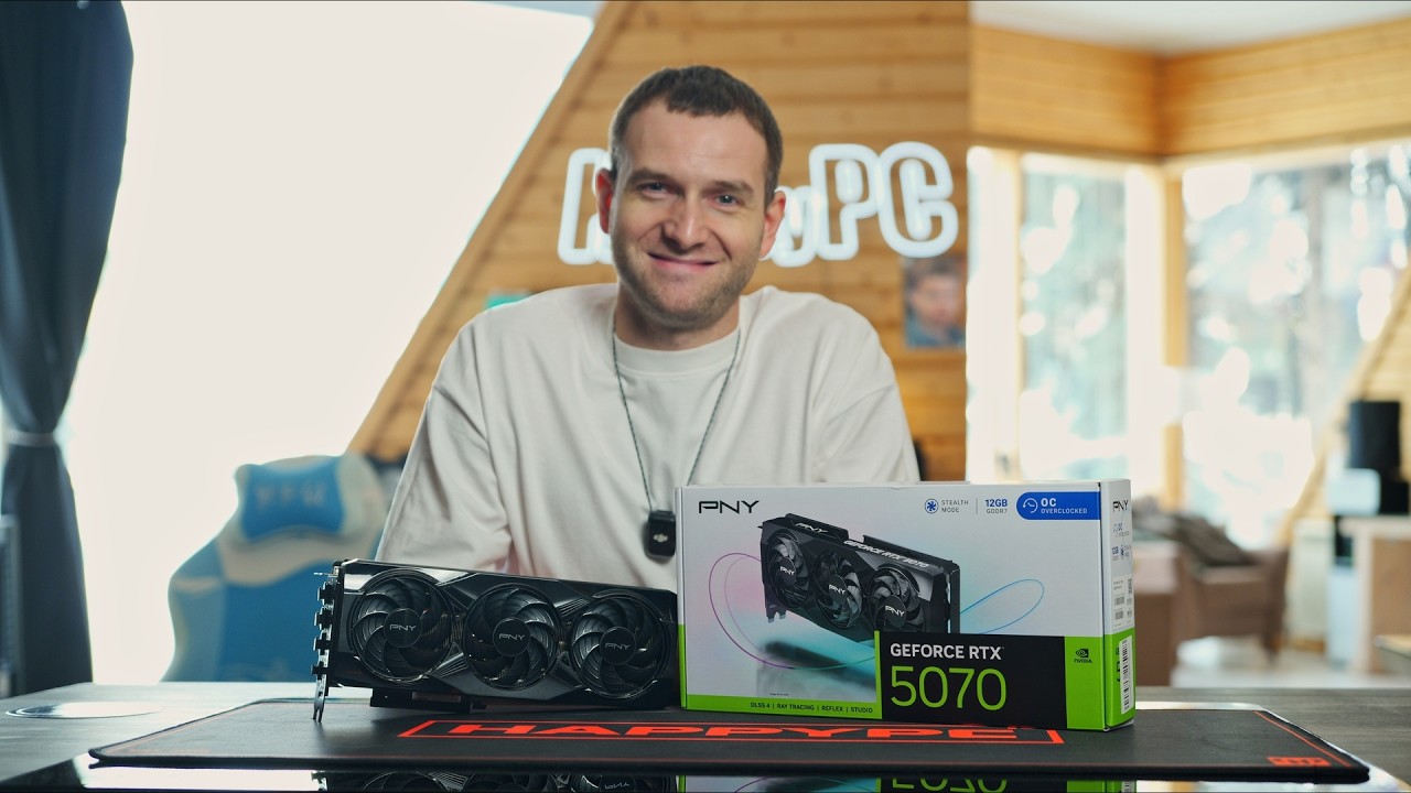 RTX 5070 от PNY за 65500 в WB