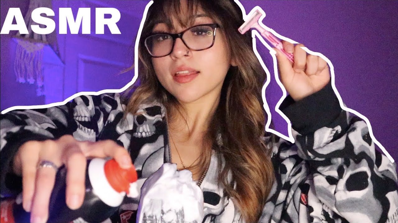[ASMR] Shaving Cream On Mic | Shaving the mic🪒😳