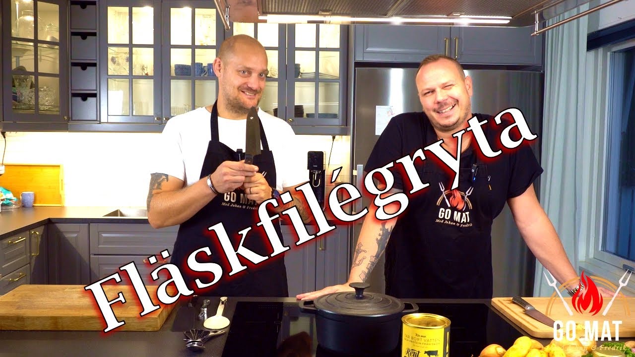 Fläskfilégryta med potatismuffins | Go Mat