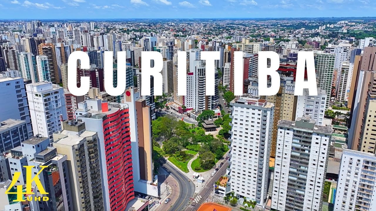 Curitiba , Brazil 🇧🇷 4K | Drone Footage
