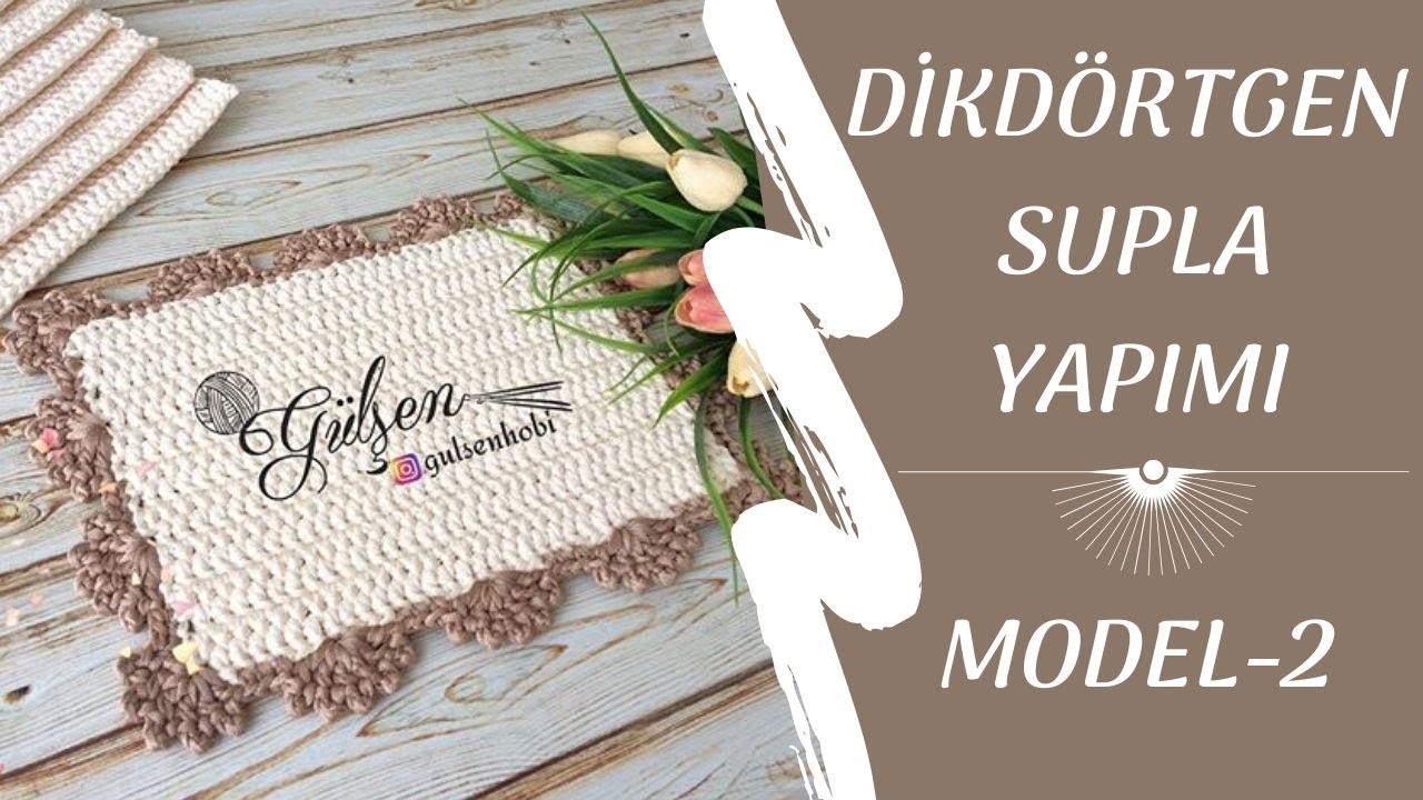 HİÇBİR YERDE BULAMAYACAĞINIZ DİKDÖRTGEN SUPLA YAPIMI - MODEL 2