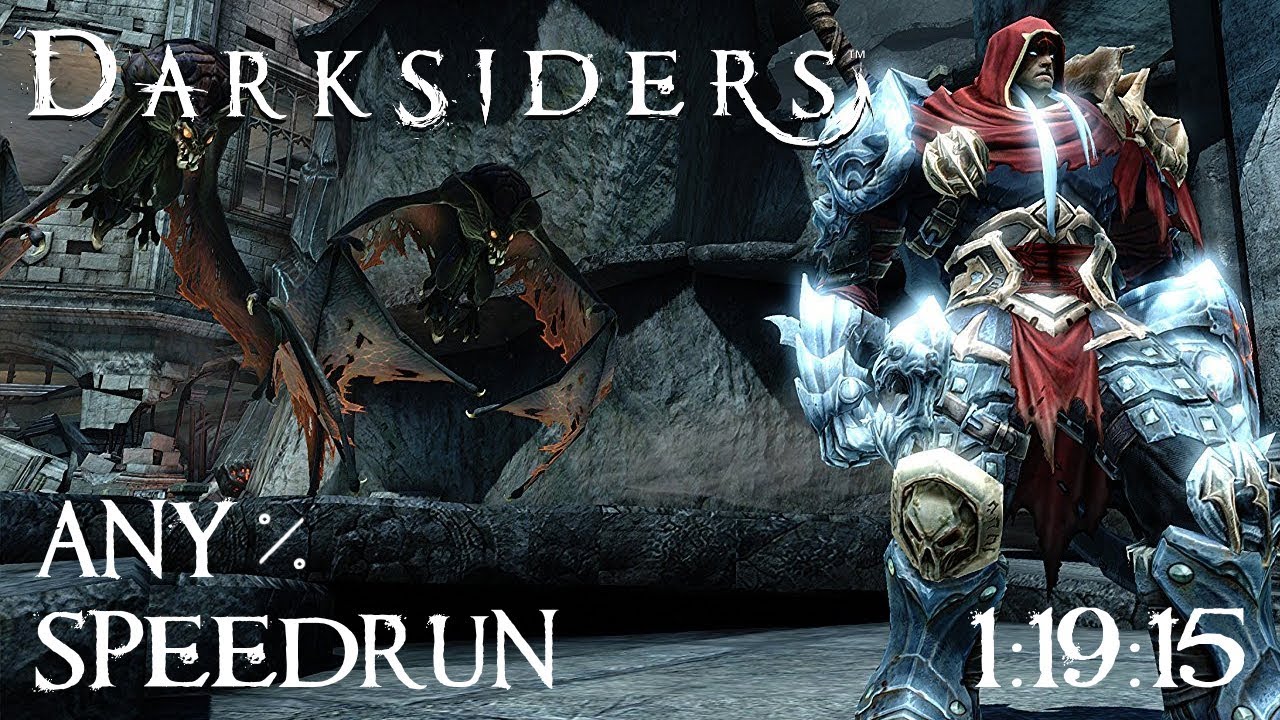 Darksiders Any% Speedrun in 1:19:15 (IGT)