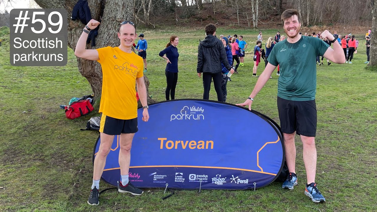 Забег Parkrun Torvean (Инвернесс) - №59 в шотландских забегах Parkrun