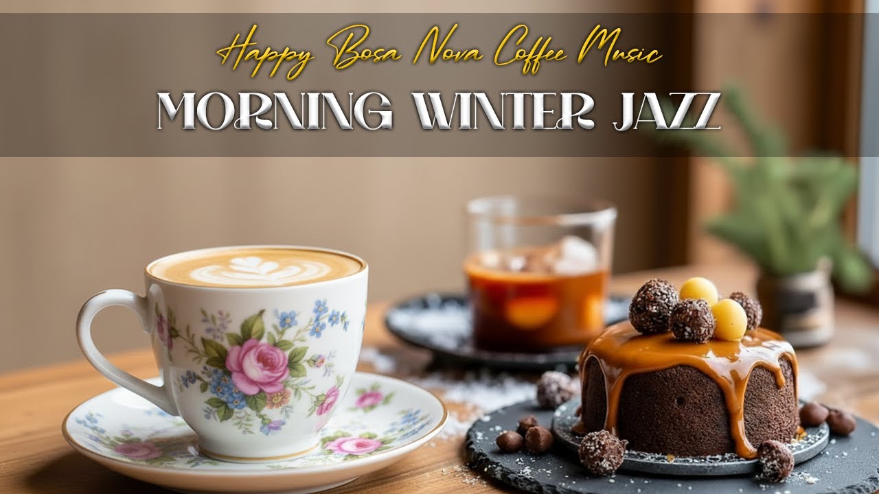 Smooth February Jazz ☕ Relaxing Bossa Nova Piano and Elegant Coffee Music for Great Mood