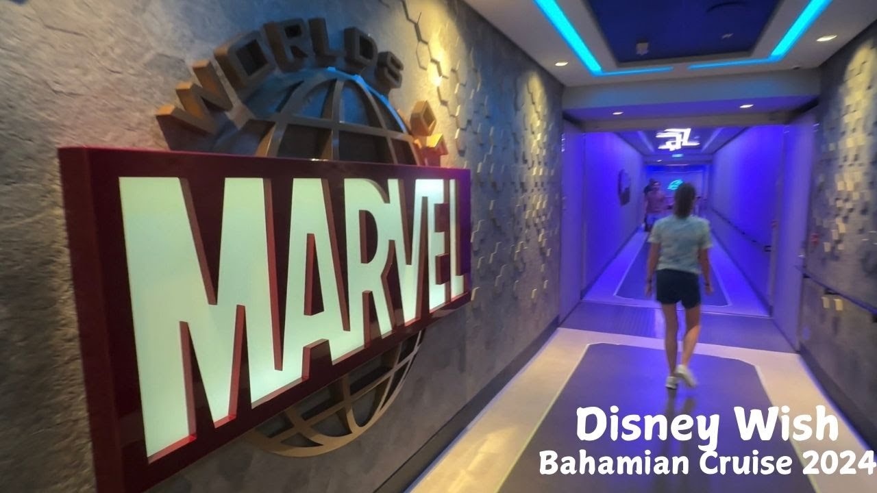 Immersive Dining @ World of Marvel | Disney Wish | 4N Bahamian Cruise 2024