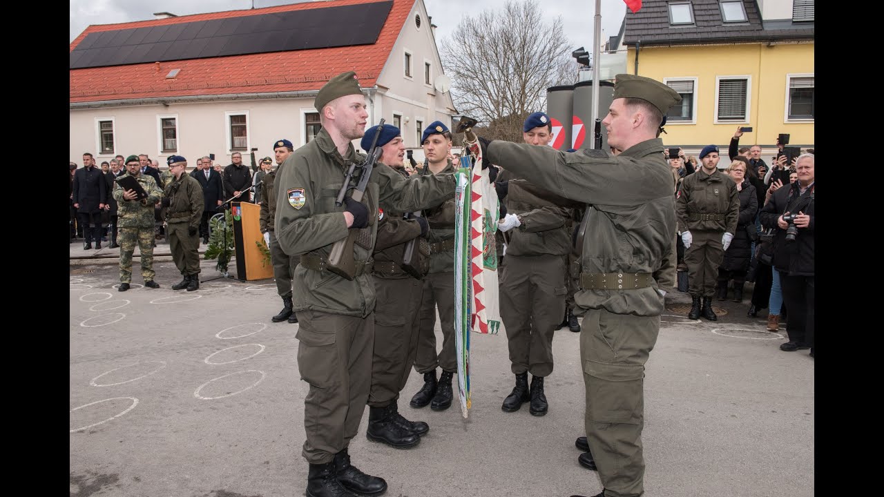 Semriach Angelobung von 248 Rekruten am 28. Feb 2025 in der Marktgemeinde Semriach