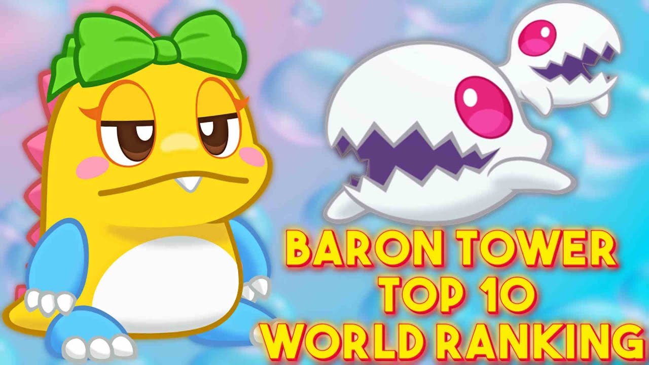TOP 10 in World Ranking on Baron’s Tower - Puzzle Bobble Everybubble! on Nintendo Switch - Gameplay