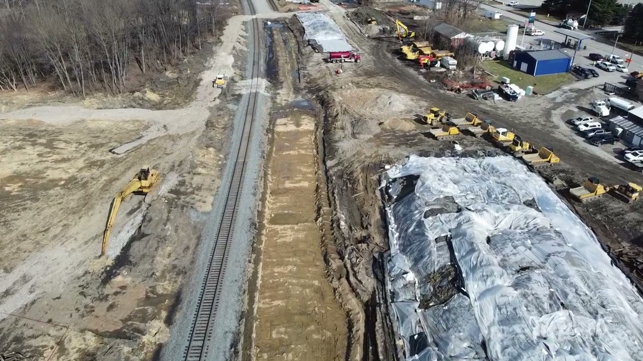 East Palestine Ohio train derailment Clean up - pt. 4