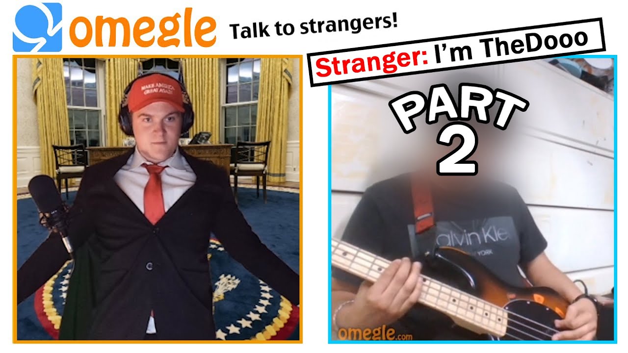 Trump impression on Omegle PART 2!!! (Voice Trolling)