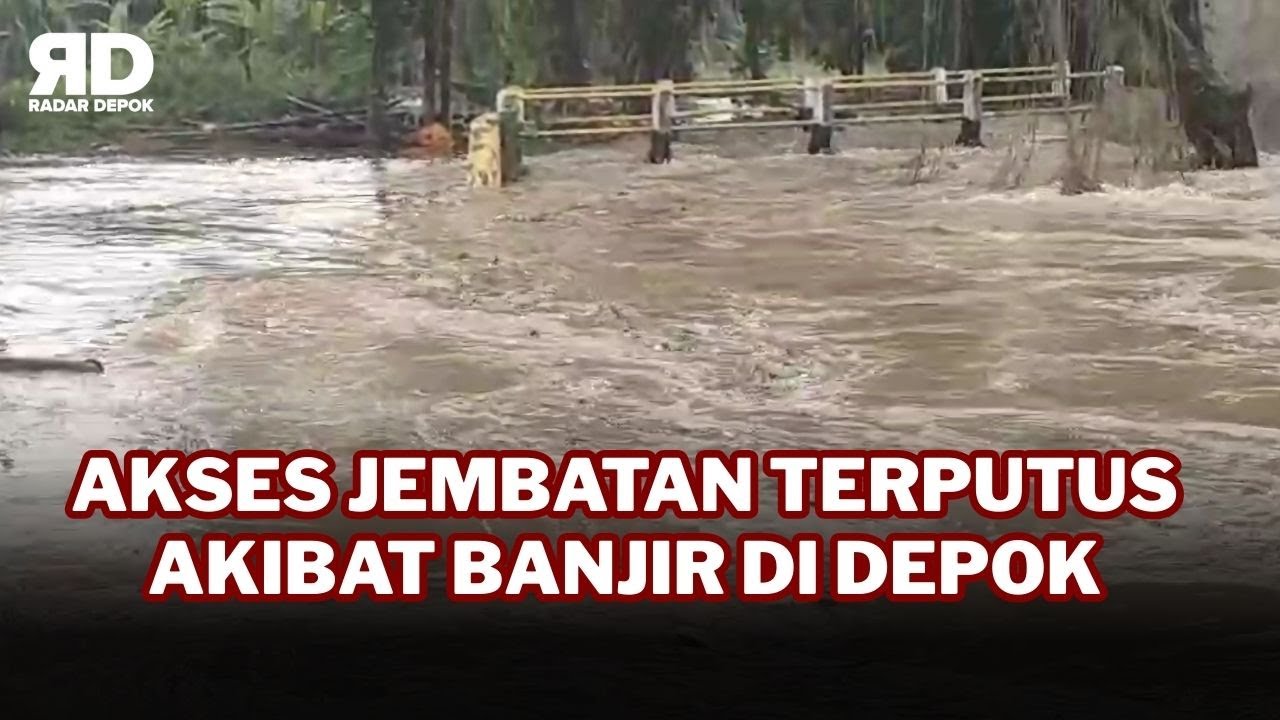 Akses Jembatan Jago Terputus Akibat Banjir, Pengendara Dialihkan
