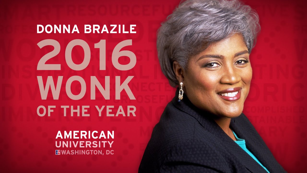 Donna Brazile named AU's 2016 Wonk of the Year