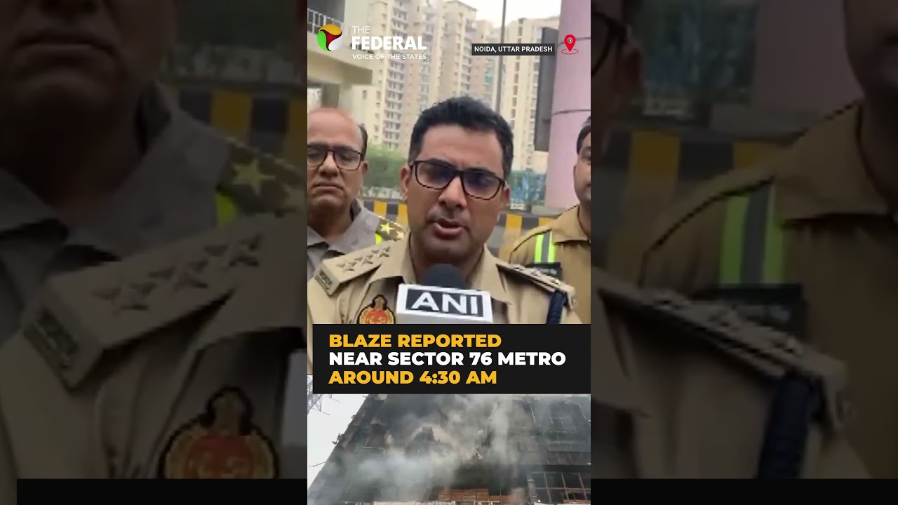 Fire at Vishal Mega Mart in Noida brought under control; no casualties